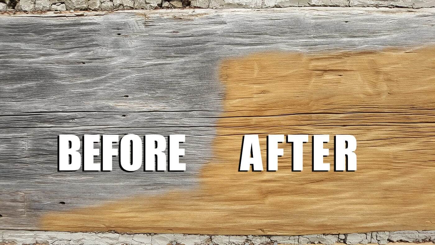 Before-after-wood-sand-blasting