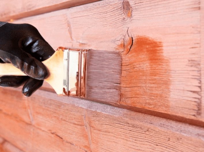 log home staining contractors