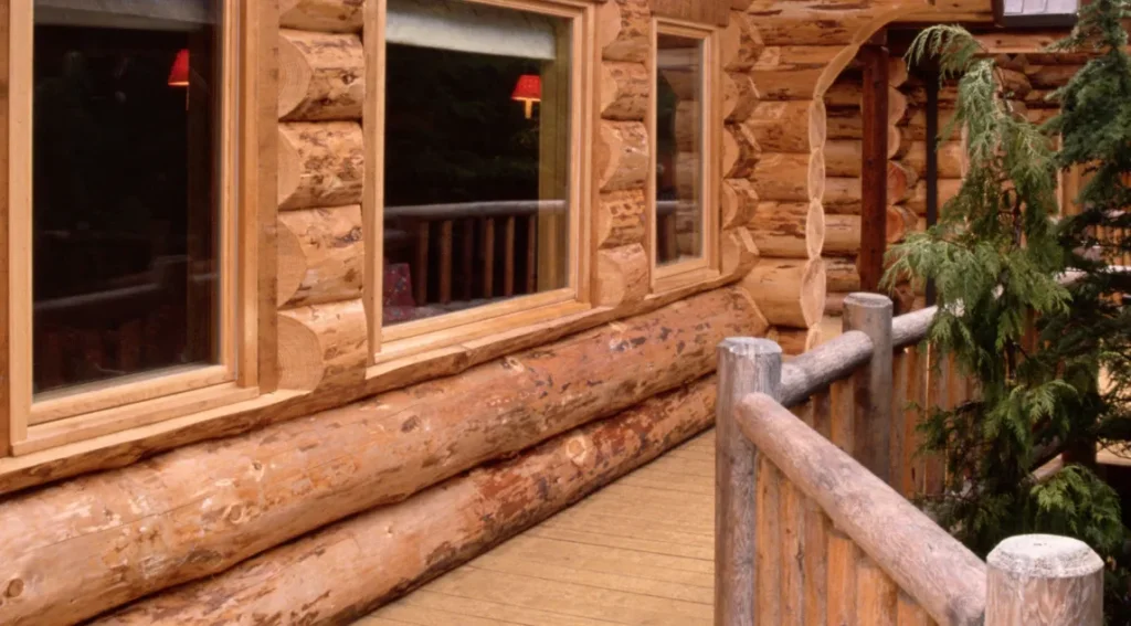 How to Fix Gaps in a Log Cabin