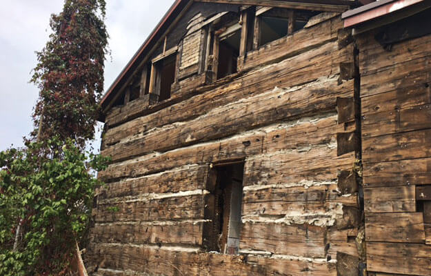 why does my log home look different?