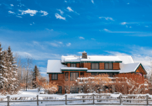 log home cracking